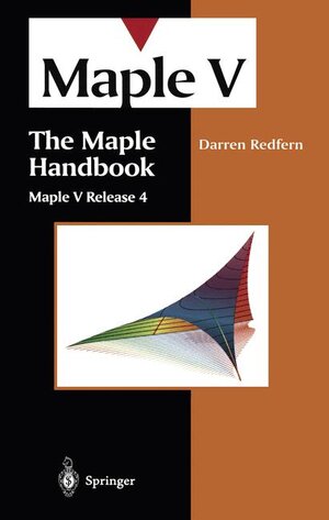 Buchcover The Maple Handbook | Darren Redfern | EAN 9780387945385 | ISBN 0-387-94538-5 | ISBN 978-0-387-94538-5