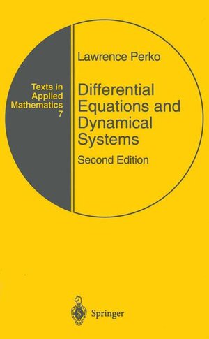 Buchcover Differential Equations and Dynamical Systems | Lawrence Perko | EAN 9780387947785 | ISBN 0-387-94778-7 | ISBN 978-0-387-94778-5