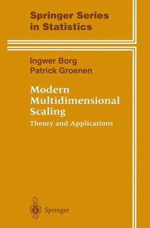 Buchcover Modern Multidimensional Scaling | Ingwer Borg | EAN 9780387948454 | ISBN 0-387-94845-7 | ISBN 978-0-387-94845-4