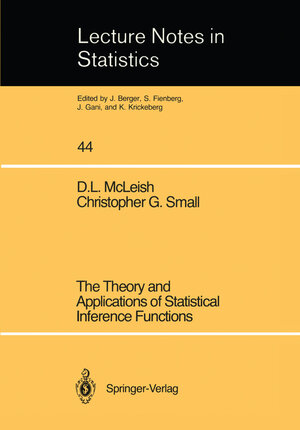 Buchcover The Theory and Applications of Statistical Interference Functions | D.L. McLeish | EAN 9780387967202 | ISBN 0-387-96720-6 | ISBN 978-0-387-96720-2