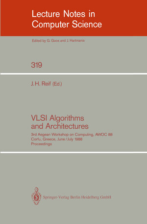 Buchcover VLSI Algorithms and Architectures | EAN 9780387968186 | ISBN 0-387-96818-0 | ISBN 978-0-387-96818-6