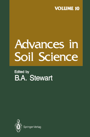 Buchcover Advances in Soil Science  | EAN 9780387969008 | ISBN 0-387-96900-4 | ISBN 978-0-387-96900-8