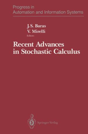 Buchcover Recent Advances in Stochastic Calculus  | EAN 9780387972732 | ISBN 0-387-97273-0 | ISBN 978-0-387-97273-2