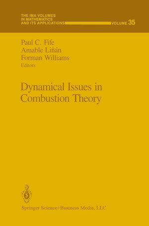 Buchcover Dynamical Issues in Combustion Theory | EAN 9780387975832 | ISBN 0-387-97583-7 | ISBN 978-0-387-97583-2