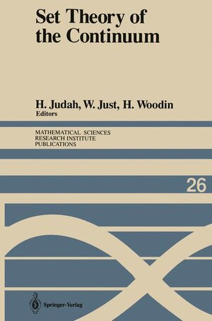 Buchcover Set Theory of the Continuum | EAN 9780387978741 | ISBN 0-387-97874-7 | ISBN 978-0-387-97874-1