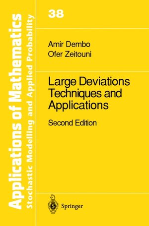 Buchcover Large Deviations Techniques and Applications | Amir Dembo | EAN 9780387984063 | ISBN 0-387-98406-2 | ISBN 978-0-387-98406-3