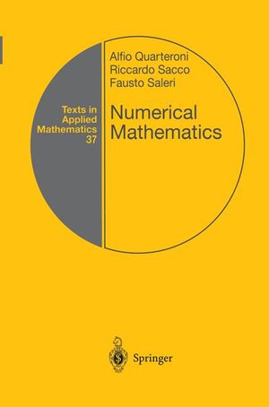 Buchcover Numerical Mathematics | Alfio Quarteroni | EAN 9780387989594 | ISBN 0-387-98959-5 | ISBN 978-0-387-98959-4