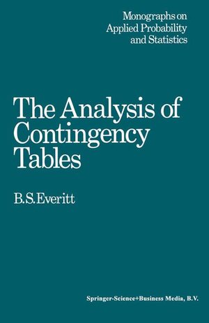 Buchcover The Analysis of Contingency Tables | Brian Everitt | EAN 9780412149702 | ISBN 0-412-14970-2 | ISBN 978-0-412-14970-2
