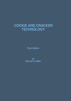 Buchcover Cookie and Cracker Technology | Samuel A. Matz | EAN 9780442308926 | ISBN 0-442-30892-2 | ISBN 978-0-442-30892-6