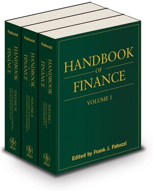 Buchcover Handbook of Finance | EAN 9780470042564 | ISBN 0-470-04256-7 | ISBN 978-0-470-04256-4
