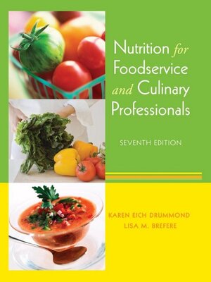 Buchcover Nutrition for Foodservice and Culinary Professionals | Karen E. Drummond | EAN 9780470052426 | ISBN 0-470-05242-2 | ISBN 978-0-470-05242-6