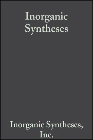 Buchcover Inorganic Syntheses, Volume 1 | EAN 9780470132647 | ISBN 0-470-13264-7 | ISBN 978-0-470-13264-7