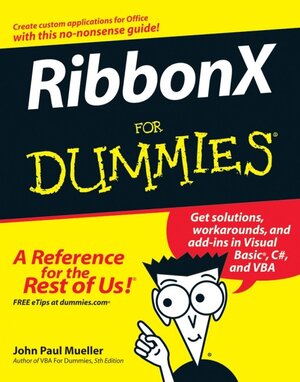 Buchcover RibbonX For Dummies | John Paul Mueller | EAN 9780470169940 | ISBN 0-470-16994-X | ISBN 978-0-470-16994-0