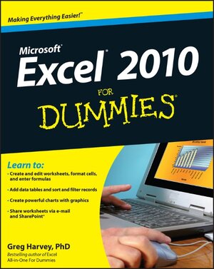 Buchcover Excel 2010 For Dummies | Greg Harvey | EAN 9780470489536 | ISBN 0-470-48953-7 | ISBN 978-0-470-48953-6