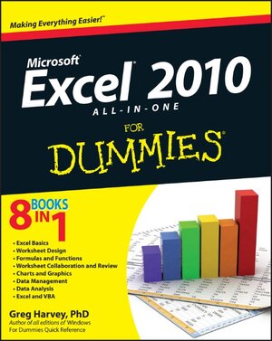 Buchcover Excel 2010 All-in-One For Dummies | Greg Harvey | EAN 9780470489598 | ISBN 0-470-48959-6 | ISBN 978-0-470-48959-8