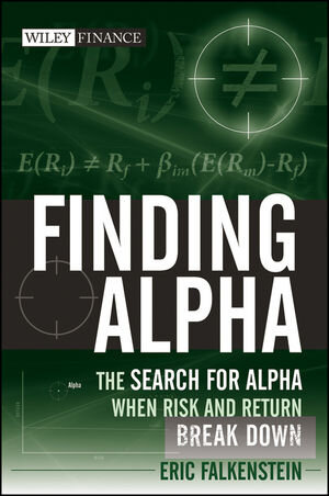 Buchcover Finding Alpha | Eric Falkenstein | EAN 9780470495353 | ISBN 0-470-49535-9 | ISBN 978-0-470-49535-3