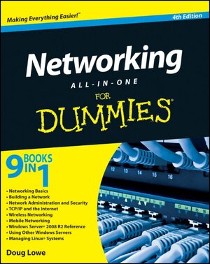 Buchcover Networking All-in-One For Dummies | Doug Lowe | EAN 9780470625873 | ISBN 0-470-62587-2 | ISBN 978-0-470-62587-3