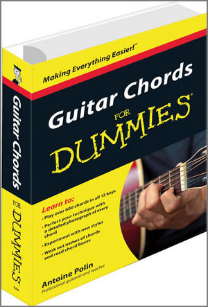 Buchcover Guitar Chords for Dummies | Antoine Polin | EAN 9780470666036 | ISBN 0-470-66603-X | ISBN 978-0-470-66603-6