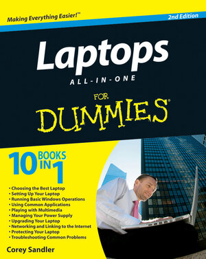 Buchcover Laptops All-in-One For Dummies | Corey Sandler | EAN 9780470768235 | ISBN 0-470-76823-1 | ISBN 978-0-470-76823-5