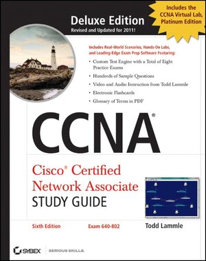 Buchcover CCNA Cisco Certified Network Associate Deluxe Study Guide | Todd Lammle | EAN 9780470901083 | ISBN 0-470-90108-X | ISBN 978-0-470-90108-3
