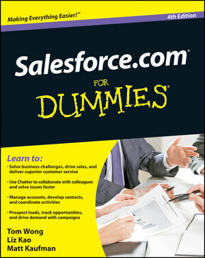 Buchcover Salesforce.com For Dummies | Tom Wong | EAN 9780470948859 | ISBN 0-470-94885-X | ISBN 978-0-470-94885-9