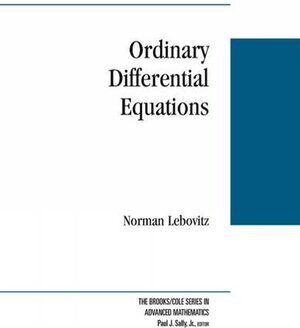 Buchcover Ordinary Differential Equations: Applications and Algorithms with Infotrac | Lebovitz, Norman R. | EAN 9780534365523 | ISBN 0-534-36552-3 | ISBN 978-0-534-36552-3