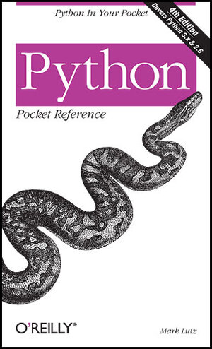 Buchcover Python Pocket Reference | Mark Lutz | EAN 9780596158088 | ISBN 0-596-15808-4 | ISBN 978-0-596-15808-8