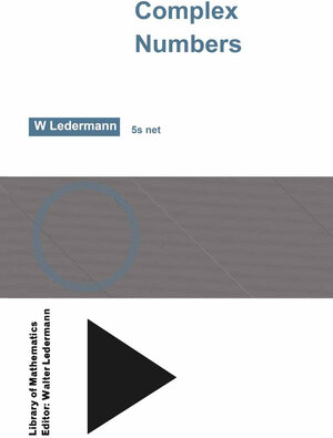 Buchcover Complex Numbers | Walter Ledermann | EAN 9780710086341 | ISBN 0-7100-8634-2 | ISBN 978-0-7100-8634-1