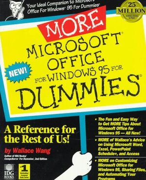 Buchcover More Microsoft Office for Windows 95 for Dummies: A Reference for the Rest of Us | Wang, Wally | EAN 9780764500091 | ISBN 0-7645-0009-0 | ISBN 978-0-7645-0009-1