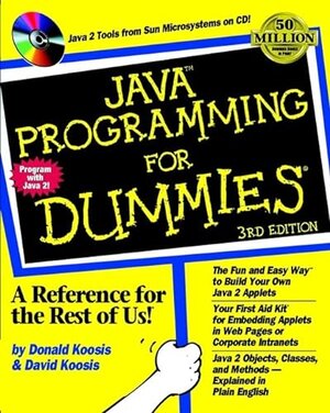 Buchcover Java Programming for Dummies | Koosis, Donald J., Koosis, David S. | EAN 9780764503887 | ISBN 0-7645-0388-X | ISBN 978-0-7645-0388-7