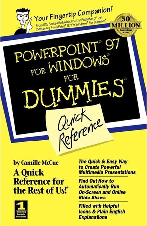 Buchcover PowerPoint 97 For Win For Dumm. McCue | McCue | EAN 9780764504945 | ISBN 0-7645-0494-0 | ISBN 978-0-7645-0494-5