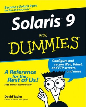 Buchcover Solaris 9 For Dummies | David Taylor | EAN 9780764539695 | ISBN 0-7645-3969-8 | ISBN 978-0-7645-3969-5