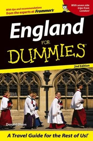 Buchcover England For Dummies | Donald Olson | EAN 9780764542763 | ISBN 0-7645-4276-1 | ISBN 978-0-7645-4276-3