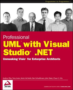 Buchcover Professional UML with Visual Studio .Net | Andrew Filev | EAN 9780764543760 | ISBN 0-7645-4376-8 | ISBN 978-0-7645-4376-0