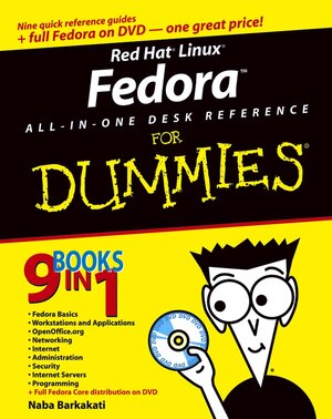 Buchcover Red Hat Linux Fedora All-in-One Desk Reference For Dummies | Naba Barkakati | EAN 9780764568701 | ISBN 0-7645-6870-1 | ISBN 978-0-7645-6870-1