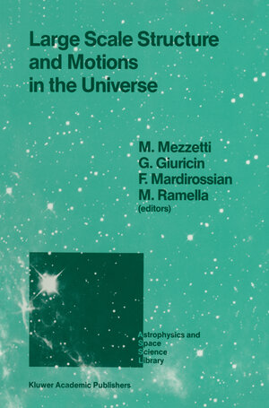 Buchcover Large Scale Structure and Motions in the Universe | EAN 9780792300823 | ISBN 0-7923-0082-3 | ISBN 978-0-7923-0082-3