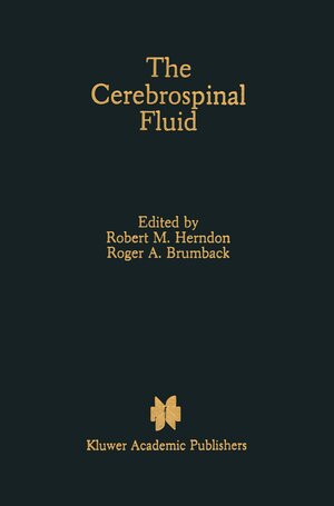 Buchcover The Cerebrospinal Fluid | EAN 9780792301219 | ISBN 0-7923-0121-8 | ISBN 978-0-7923-0121-9