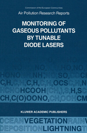 Buchcover Monitoring of Gaseous Pollutants by Tunable Diode Lasers | EAN 9780792303343 | ISBN 0-7923-0334-2 | ISBN 978-0-7923-0334-3