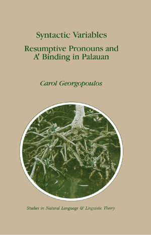 Buchcover Syntactic Variables | C. Georgopoulos | EAN 9780792312932 | ISBN 0-7923-1293-7 | ISBN 978-0-7923-1293-2