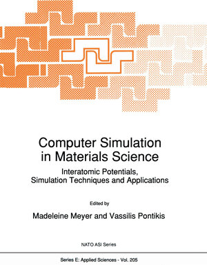 Buchcover Computer Simulation in Materials Science | EAN 9780792314554 | ISBN 0-7923-1455-7 | ISBN 978-0-7923-1455-4
