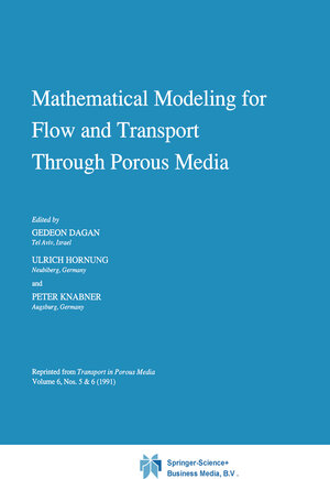 Buchcover Mathematical Modeling for Flow and Transport Through Porous Media | EAN 9780792316169 | ISBN 0-7923-1616-9 | ISBN 978-0-7923-1616-9