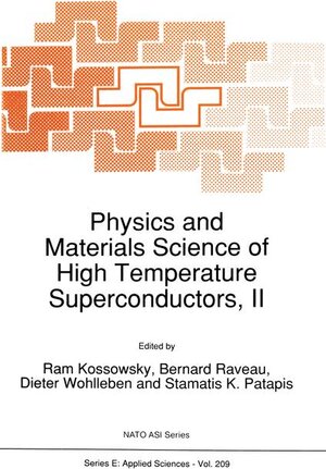 Buchcover Physics and Materials Science of High Temperature Superconductors, II | EAN 9780792316190 | ISBN 0-7923-1619-3 | ISBN 978-0-7923-1619-0