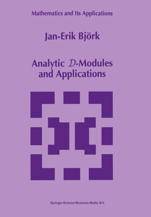 Buchcover Analytic D-Modules and Applications | Jan-Erik Björk | EAN 9780792321149 | ISBN 0-7923-2114-6 | ISBN 978-0-7923-2114-9