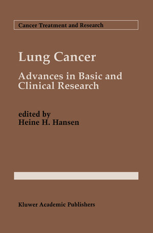 Buchcover Lung Cancer  | EAN 9780792328353 | ISBN 0-7923-2835-3 | ISBN 978-0-7923-2835-3