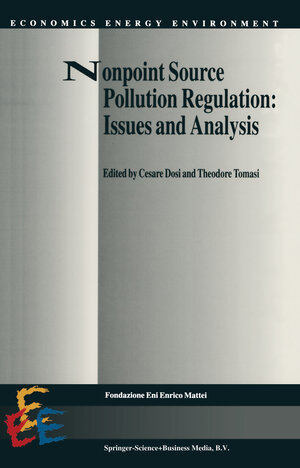 Buchcover Nonpoint Source Pollution Regulation: Issues and Analysis | EAN 9780792331216 | ISBN 0-7923-3121-4 | ISBN 978-0-7923-3121-6