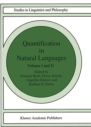 Buchcover Quantification in Natural Languages | EAN 9780792333524 | ISBN 0-7923-3352-7 | ISBN 978-0-7923-3352-4