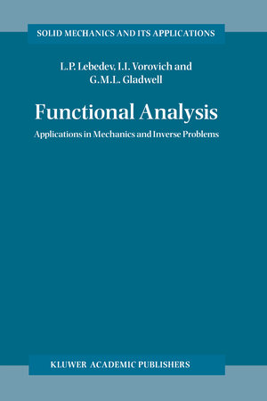 Buchcover Functional Analysis | Leonid P. Lebedev | EAN 9780792338499 | ISBN 0-7923-3849-9 | ISBN 978-0-7923-3849-9