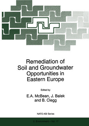 Buchcover Remediation of Soil and Groundwater | EAN 9780792341826 | ISBN 0-7923-4182-1 | ISBN 978-0-7923-4182-6