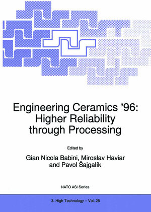 Buchcover Engineering Ceramics ’96: Higher Reliability through Processing  | EAN 9780792344582 | ISBN 0-7923-4458-8 | ISBN 978-0-7923-4458-2