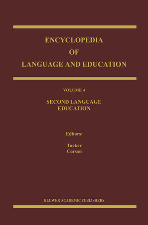 Buchcover Encyclopedia of Language and Education | EAN 9780792346401 | ISBN 0-7923-4640-8 | ISBN 978-0-7923-4640-1